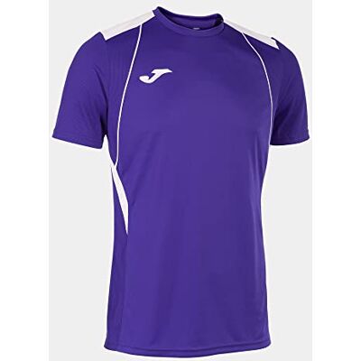 Joma Camiseta Manga Corta Championship VII Morado Blanco Joma Camiseta Manga Corta Championship VII Morado Blanco
