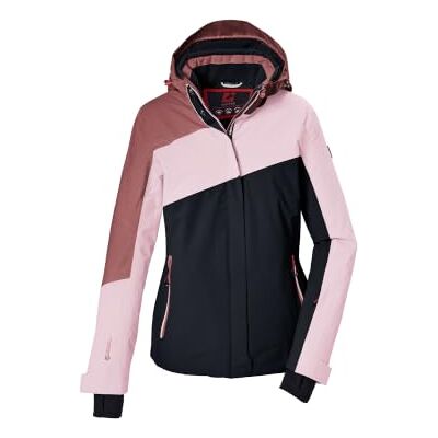 killtec Mujer Chaqueta de esquí con capucha KSW 101 WMN SKI JCKT Chaqueta funcional deportes de invierno Impermeable 10.000 mm Transpirable 3.000 g/m²/24 h Teflon EcoElite™ killtec Mujer Chaqueta de esquí con capucha KSW 101 WMN SKI JCKT Chaqueta funcional deportes de invierno Impermeable 10.000 mm Transpirable 3.000 g/m²/24 h Teflon EcoElite™