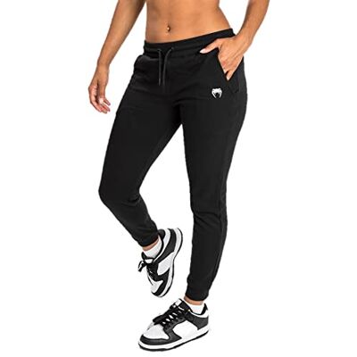 VENUM Essential Joggers-Black Pantalones de chándal, Mujer, Negro, XL VENUM Essential Joggers-Black Pantalones de chándal, Mujer, Negro, XL