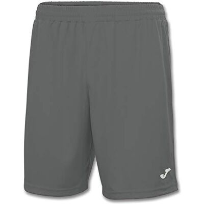 JOMA Nobel Pantalones cortos de fútbol gris para hombre - Shorts JOMA Nobel Pantalones cortos de fútbol gris para hombre - Shorts