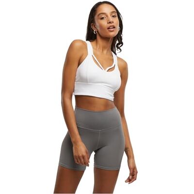 Urban Classics Sujetador Deportivo Mujer crossed - Racerback Sin Costuras y Soporte Urban Classics Sujetador Deportivo Mujer crossed - Racerback Sin Costuras y Soporte