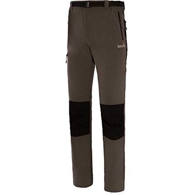 Izas Biel Pantalones Trekking, Hombre, Gris Oscuro/Negro, XL Izas Biel Pantalones Trekking, Hombre, Gris Oscuro/Negro, XL