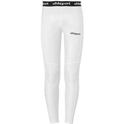 uhlsport Distinction Pro Long Tights Shorts De Entrenamiento, Unisex niños, White, 140 uhlsport Distinction Pro Long Tights Shorts De Entrenamiento, Unisex niños, White, 140