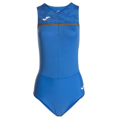 Joma Maillot de Running para Mujer, S-XL, Mono Deportivo Transpirable con Cremallera Frontal, Record III Joma Maillot de Running para Mujer, S-XL, Mono Deportivo Transpirable con Cremallera Frontal, Record III