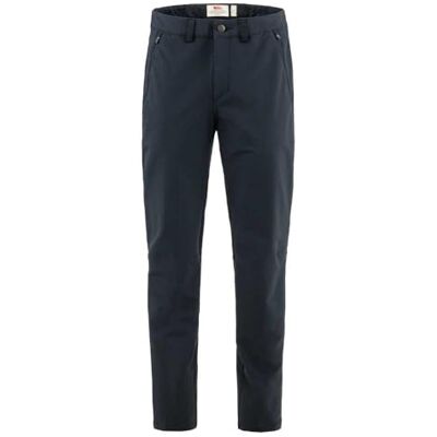 Fjällräven - ABISKO WINTER STRETCH TROUSERS M - azul - reciclado - Softshell pantalón Fjällräven - ABISKO WINTER STRETCH TROUSERS M - azul - reciclado - Softshell pantalón