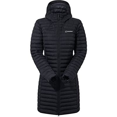 Berghaus Nula-Chaqueta Larga con microaislamiento, diseño Duradero, Resistente al Agua Aislante, Mujer, Negro, 44 Berghaus Nula-Chaqueta Larga con microaislamiento, diseño Duradero, Resistente al Agua Aislante, Mujer, Negro, 44