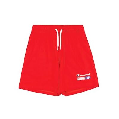 Champion Legacy Boy Graphic Shorts, Calzoncillos Niños, Red (RS011), Champion Legacy Boy Graphic Shorts, Calzoncillos Niños, Red (RS011),