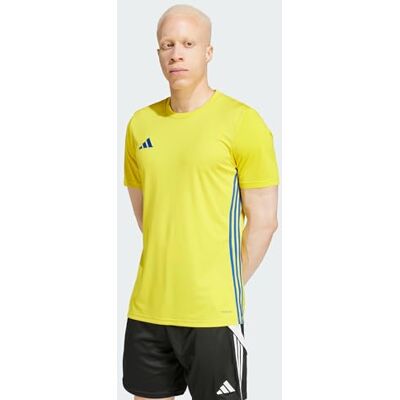 Adidas Tabela 23 Amarillo Ajustada Manga Corta - Camiseta Adidas Tabela 23 Amarillo Ajustada Manga Corta - Camiseta