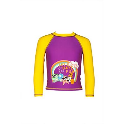 ARENA Awt Kids Girl UV L/S tee Camiseta De Manga Larga Niña con Protección UV Awt, Bebé-Niñas, provenza-Yellow Star, 2-3 ARENA Awt Kids Girl UV L/S tee Camiseta De Manga Larga Niña con Protección UV Awt, Bebé-Niñas, provenza-Yellow Star, 2-3