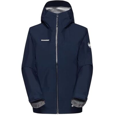 MAMMUT Damen Wanderjacke Crater Light GTX 3L Hoodie dunkelblau - Chaqueta de senderismo MAMMUT Damen Wanderjacke Crater Light GTX 3L Hoodie dunkelblau - Chaqueta de senderismo