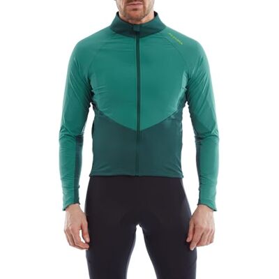 Altura Endurance Camiseta térmica de ciclismo de manga larga resistente al viento para hombre, color verde oscuro, talla L Altura Endurance Camiseta térmica de ciclismo de manga larga resistente al viento para hombre, color verde oscuro, talla L