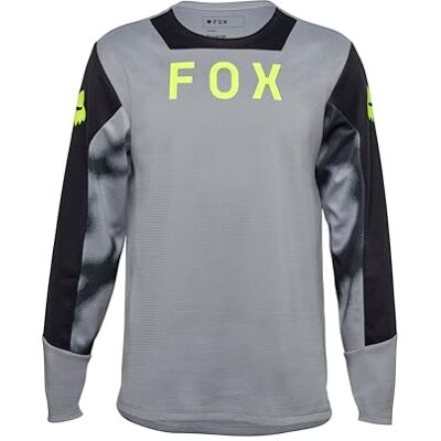 Fox Racing Maillot Ciclismo Manga Larga Fox JR Defend Taunt Steel Grey YS Fox Racing Maillot Ciclismo Manga Larga Fox JR Defend Taunt Steel Grey YS