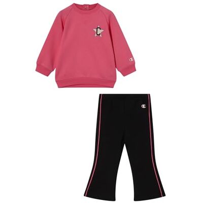 Champion Sudadera Legacy para niña, rosa, 98 Champion Sudadera Legacy para niña, rosa, 98