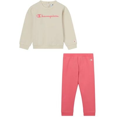 Champion Sudadera Legacy para niña, beige, 80 Champion Sudadera Legacy para niña, beige, 80