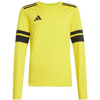 Adidas Unisex niños Squadra25 Jersey Long Sleeve Kids Shirt, Team Yellow/Black, 15-16 Years Adidas Unisex niños Squadra25 Jersey Long Sleeve Kids Shirt, Team Yellow/Black, 15-16 Years