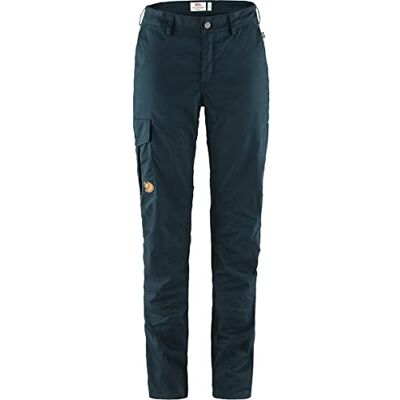 Fjällräven Karla Lite Curved Trousers W Pants, Dark Navy, 34 Fjällräven Karla Lite Curved Trousers W Pants, Dark Navy, 34