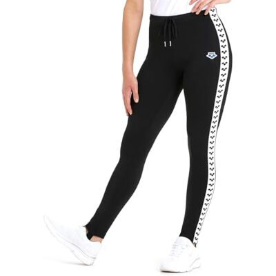 ARENA W Caroline Team Tights, Mujer, Black/White/Black, XS ARENA W Caroline Team Tights, Mujer, Black/White/Black, XS