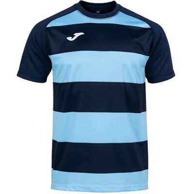 Joma Camiseta Manga Corta prorugby II, Talla 2XS, Color Marino Celeste Joma Camiseta Manga Corta prorugby II, Talla 2XS, Color Marino Celeste