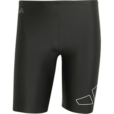 Adidas Men's Bañador Largo Big Bars, Black/White, XS/S Adidas Men's Bañador Largo Big Bars, Black/White, XS/S