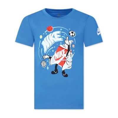 Nike Camiseta para niño Magic Boxy SS tee 86L871, Turquesa, 2-3 Años Nike Camiseta para niño Magic Boxy SS tee 86L871, Turquesa, 2-3 Años