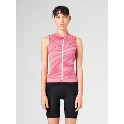 UYN BIKING WAVE OW SLEEVELESS Sports vest Women's fucsia vibrante S UYN BIKING WAVE OW SLEEVELESS Sports vest Women's fucsia vibrante S