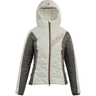 Ande Chaqueta de mujer blanco/antracita Ande Chaqueta de mujer blanco/antracita