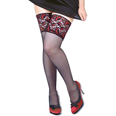 Passion Woman BS064 Bodystocking - Abertura en la entrepierna, encajes sexys - Negro Passion Woman BS064 Bodystocking - Abertura en la entrepierna, encajes sexys - Negro