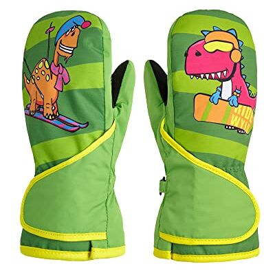 ZIENER - LEMMI MINIS - Verde - Talla 1 - Guantes ZIENER - LEMMI MINIS - Verde - Talla 1 - Guantes