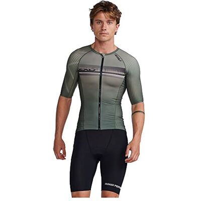 2XU Top Aero Tri Mangas, Alpino/Periscopio, Small 2XU Top Aero Tri Mangas, Alpino/Periscopio, Small