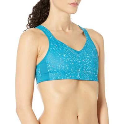 Brooks 350081464 Drive Convertible Run Bra Sports Bra Mujer Lagoon Speckle Print Tamaño 0322D Brooks 350081464 Drive Convertible Run Bra Sports Bra Mujer Lagoon Speckle Print Tamaño 0322D