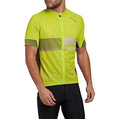 Altura Club Short Sleeve Jersey Ropa, Hombre, Lima/Oliva, XXL Altura Club Short Sleeve Jersey Ropa, Hombre, Lima/Oliva, XXL