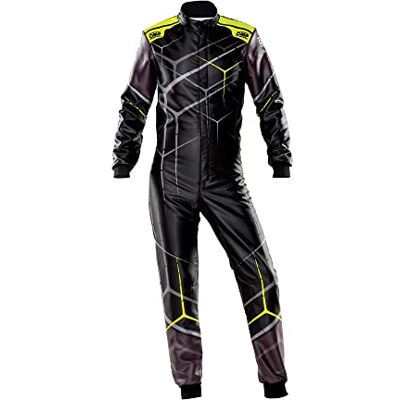 Omp KS-ART TRAJE KARTING NEGRO/FLUO AMARILLO TALLA 160 (NIÑO) MY2022 Omp KS-ART TRAJE KARTING NEGRO/FLUO AMARILLO TALLA 160 (NIÑO) MY2022