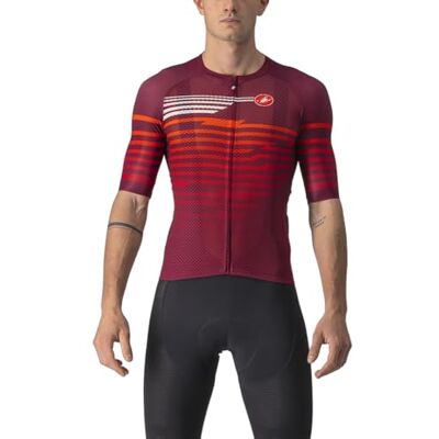 CASTELLI 4522015 Climber's 3.0 SL JRS T-Shirt Hombre Bordeaux/Red Tamaño 3XL CASTELLI 4522015 Climber's 3.0 SL JRS T-Shirt Hombre Bordeaux/Red Tamaño 3XL
