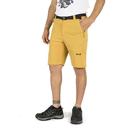 Izas Biescas Pantalones Cortos Trekking, Hombre, Miel Claro, XS Izas Biescas Pantalones Cortos Trekking, Hombre, Miel Claro, XS
