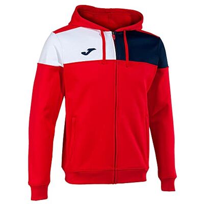 JOMA Sudadera con cremallera roja niños 9-10A - Ropa JOMA Sudadera con cremallera roja niños 9-10A - Ropa