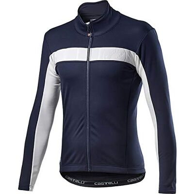 CASTELLI Mortirolo VI Jacket, chaqueta deportiva para hombre, azul salado, talla L CASTELLI Mortirolo VI Jacket, chaqueta deportiva para hombre, azul salado, talla L