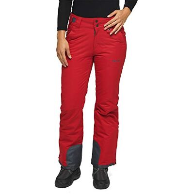 ARCTIX Insulated Snow Pants Pantalones para Nieve, Mujer, Rojo Vintage, Large (12-14) Long ARCTIX Insulated Snow Pants Pantalones para Nieve, Mujer, Rojo Vintage, Large (12-14) Long