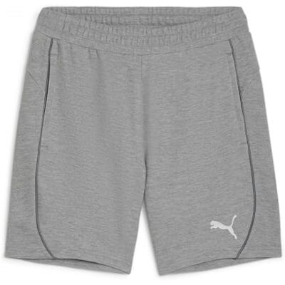 Puma Pantalones Deportivos para Niños - Shorts de Fútbol Juvenil - Gris Puma Pantalones Deportivos para Niños - Shorts de Fútbol Juvenil - Gris