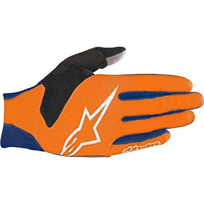 Alpinestars Guantes Aero V3, Hombre, Poseidon Blue Energy Orange Alpinestars Guantes Aero V3, Hombre, Poseidon Blue Energy Orange