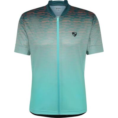 Ziener NELETE-Z Camiseta de Ciclismo Funcional para Hombre, con Cremallera Frontal Completa, Tropical Teal, 52 Ziener NELETE-Z Camiseta de Ciclismo Funcional para Hombre, con Cremallera Frontal Completa, Tropical Teal, 52