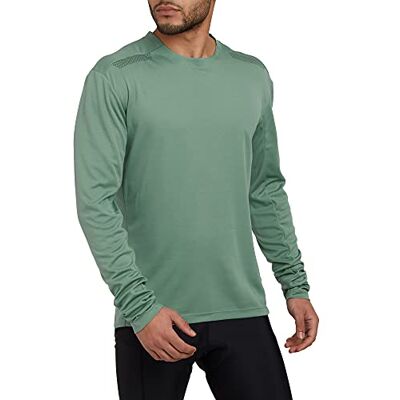 Altura Ropa de Manga Larga para Hombre, Color Verde Azulado, XL Altura Ropa de Manga Larga para Hombre, Color Verde Azulado, XL