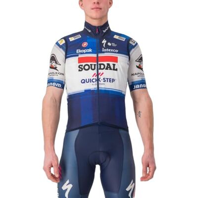 Castelli - Soudal Quick-Step 2023 - S - Chaleco cortavientos Castelli - Soudal Quick-Step 2023 - S - Chaleco cortavientos
