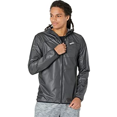Brooks All Altitude Jacket Jacket Hombre Black Tamaño 35 Brooks All Altitude Jacket Jacket Hombre Black Tamaño 35