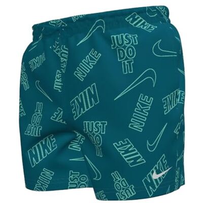 Nike Swim Breaker Multi Print 5" Volley Short Green Abyss Nike Swim Breaker Multi Print 5" Volley Short Green Abyss