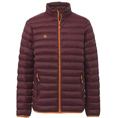 Izas Fraser Chaqueta Fibra, Hombre, Rojo Mineral/Naranja, L Izas Fraser Chaqueta Fibra, Hombre, Rojo Mineral/Naranja, L