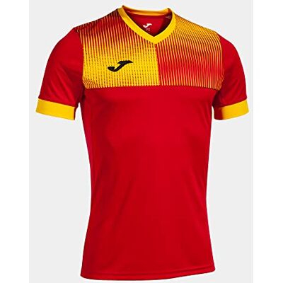 Joma Camiseta Manga Corta Eco Supernova Rojo Amarillo Joma Camiseta Manga Corta Eco Supernova Rojo Amarillo
