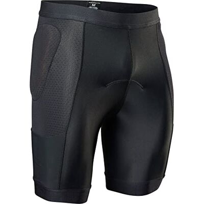 Fox Racing BASEFRAME Pro Short – Pantalones Cortos Protectores de Mountain Bike D3O – Protección de Cadera, Almohadilla de Gamuza, Material elástico, Protectores, Ciclismo de montaña Fox Racing BASEFRAME Pro Short – Pantalones Cortos Protectores de Mountain Bike D3O – Protección de Cadera, Almohadilla de Gamuza, Material elástico, Protectores, Ciclismo de montaña