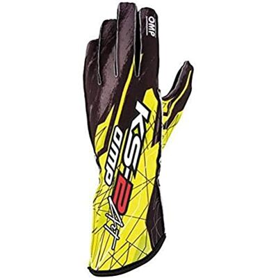 Omp Ks-2 Art Guantes Negro/Amarillo Talla XL Omp Ks-2 Art Guantes Negro/Amarillo Talla XL