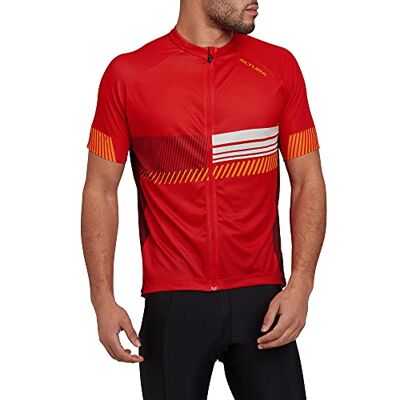 Altura Club Short Sleeve Jersey, Hombre, Rojo/Maroon, L Altura Club Short Sleeve Jersey, Hombre, Rojo/Maroon, L