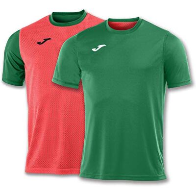 Joma Combi Camisetas Equip. M/c, Hombre, Verde-Naranja, L Joma Combi Camisetas Equip. M/c, Hombre, Verde-Naranja, L